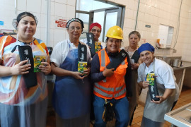 Visita na empresa Sapore na unidade BP Bunge Ouroeste em Ouroeste