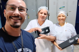 Visita de base Empresa: Carvalho Unidade: EMEF Geralda de Souza Spin Ribeirão Preto-SP