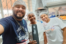 Visita na empresa Starbene na unidade E.M. Bela Adormecida em São José do Rio Preto