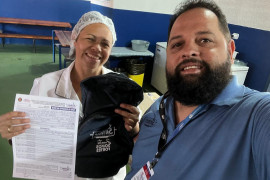 Visita na empresa Konserv na emeif Tibiriça  na cidade Paranapanema
